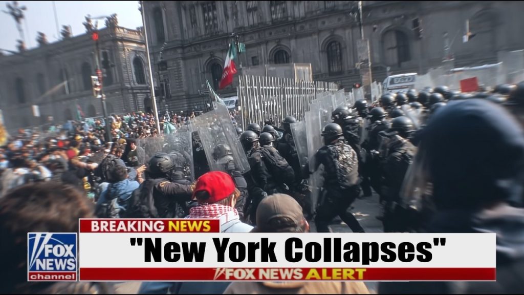 NYC Mob ‘STORMS’ Police Station… as “Socialist” Mayor WAGES WAR on AMERICA