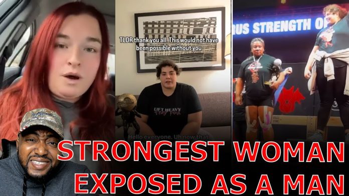 Transwoman STRIPPED OF World's Strongest Woman Title After GETTING EXPOSED With MASSIVE BACKLASH!